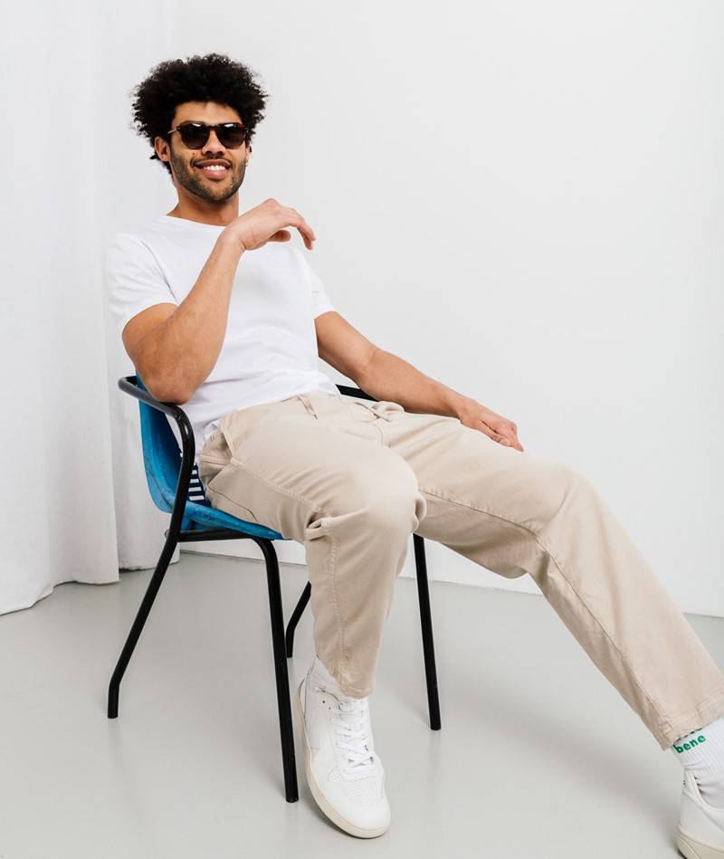 KAUF DICH GLüCKLICH Hose Light Sand