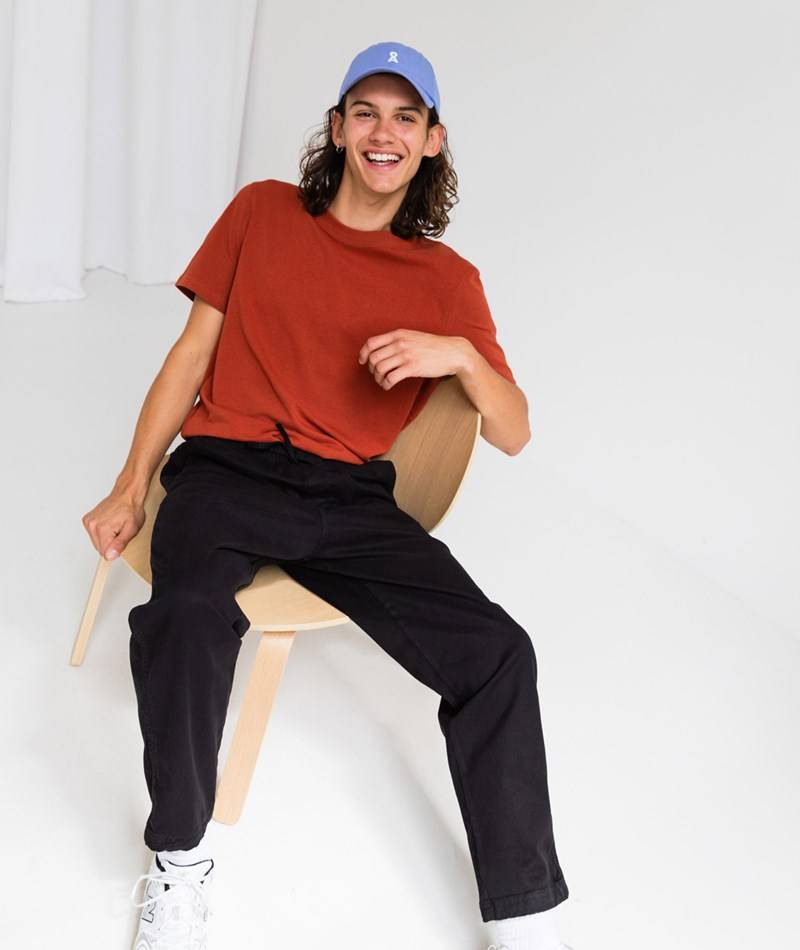 KAUF DICH GLüCKLICH Hose Schwarz aus TENCEL™