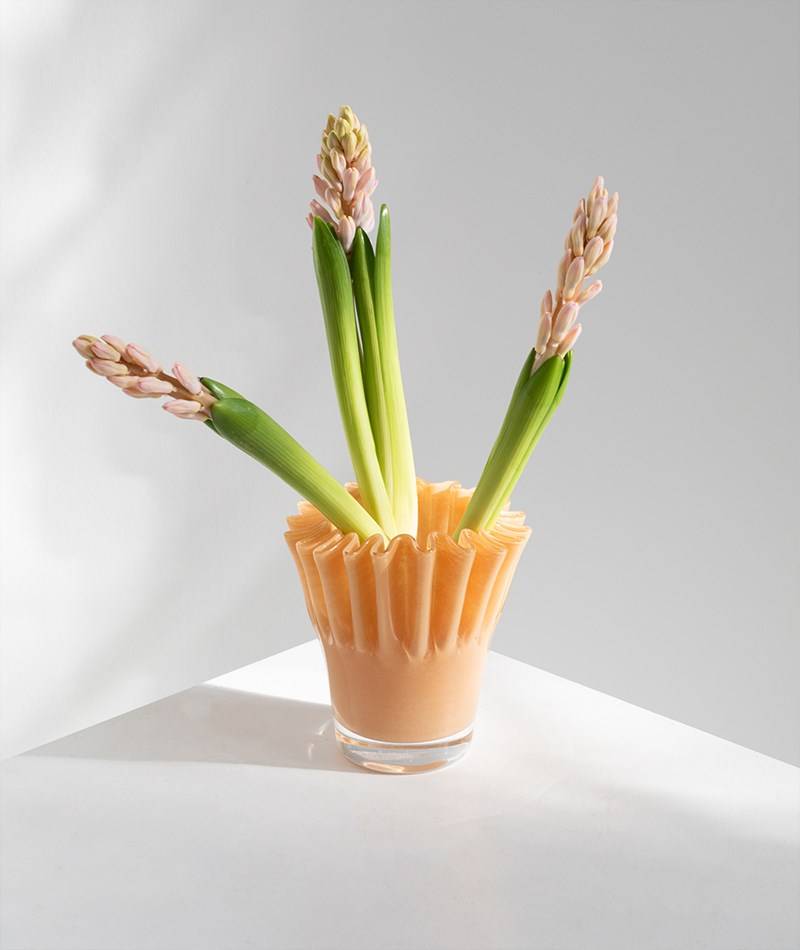 Kauf Dich Glücklich HOUSE DOCTOR Vase Plica Beige