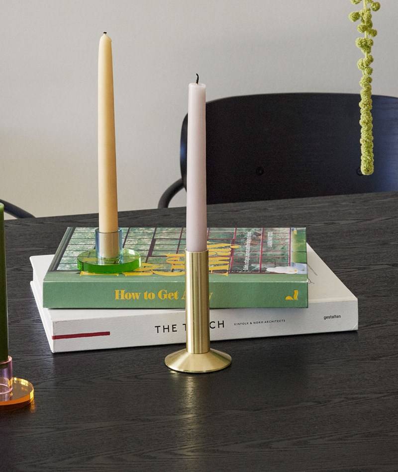 Kauf Dich Glücklich HüBSCH Sleek Kerzenhalter Gold