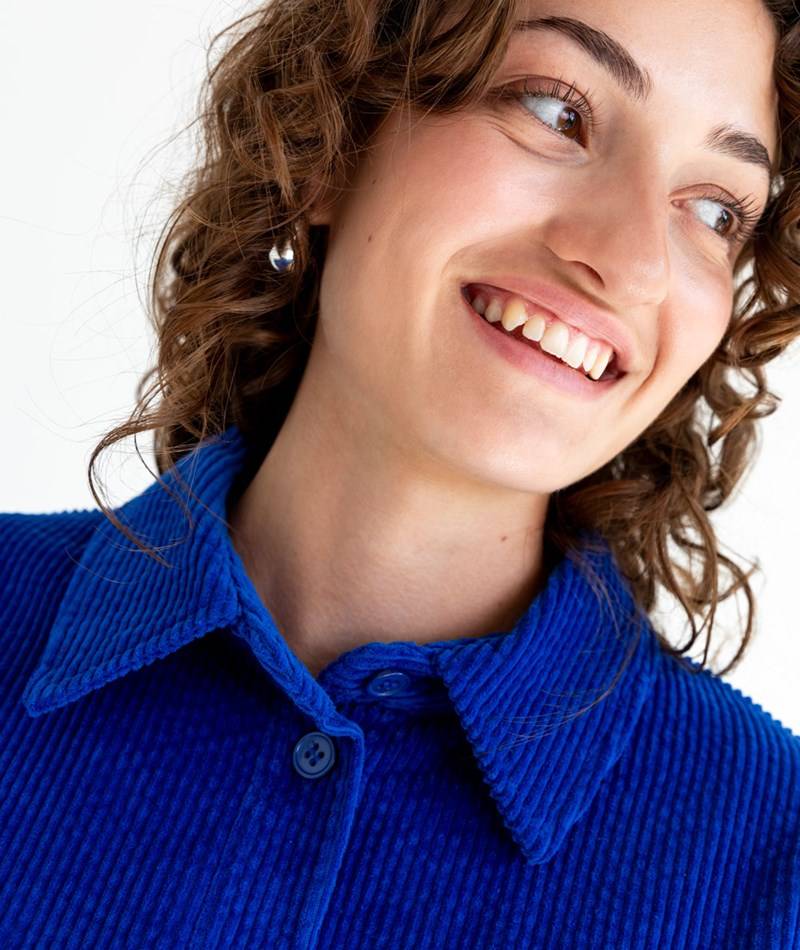 KAUF DICH GLüCKLICH Jacke Royalblau