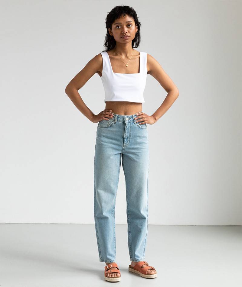 Kauf Dich Glücklich JAN N JUNE Cancun Tops weiü