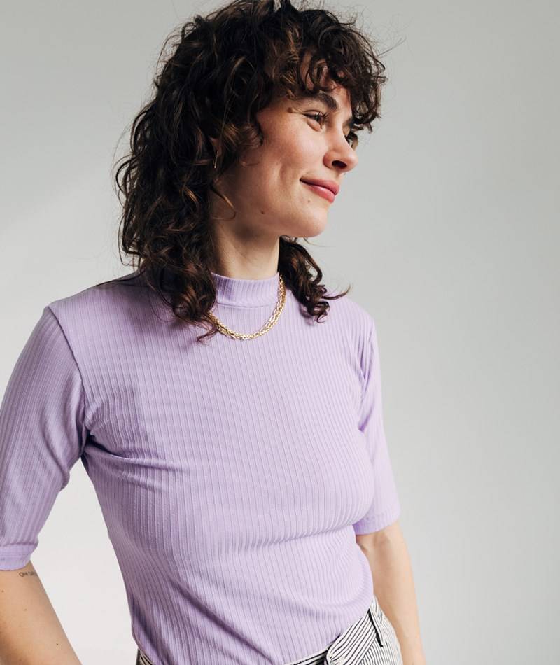 Kauf Dich Glücklich JAN N JUNE Nina T-Shirt Lila