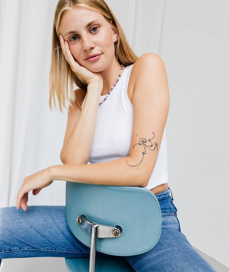 Kauf Dich Glücklich JAN N JUNE Porto Top weiü