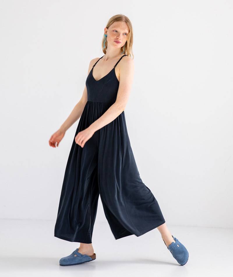 KAUF DICH GLüCKLICH Jumpsuit Schwarz