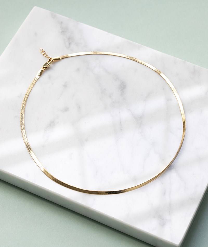 KAUF DICH GLüCKLICH Kette Gold