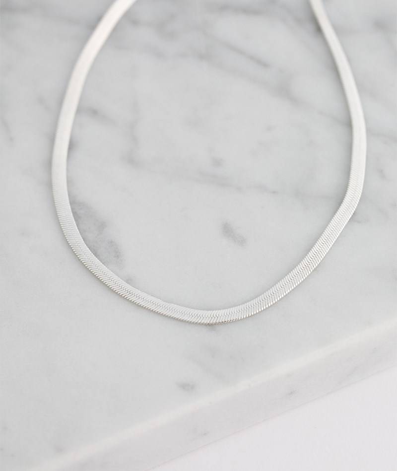 KAUF DICH GLüCKLICH Kette Silber