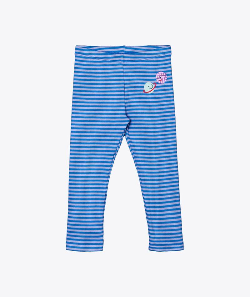 KAUF DICH GLüCKLICH KIDS Leggings Planeten gestreift aus Bio-Baumwolle