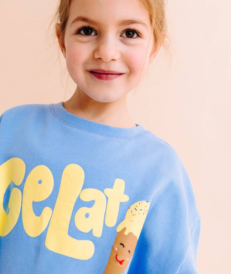 KAUF DICH GLüCKLICH KIDS Sweater Gelato aus Bio-Baumwolle