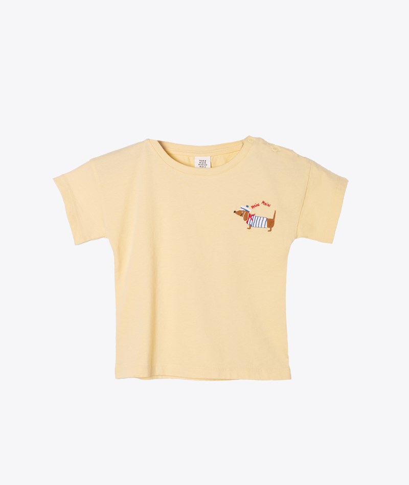 KAUF DICH GLüCKLICH KIDS T-Shirt Gelb aus Bio-Baumwolle