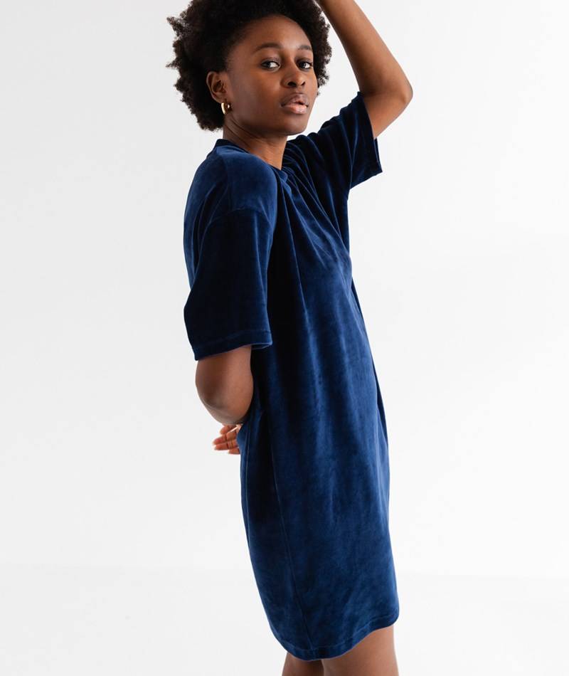 KAUF DICH GLüCKLICH Kleid Blau