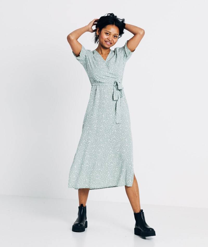 Kauf Dich Glücklich Kleid gemustert