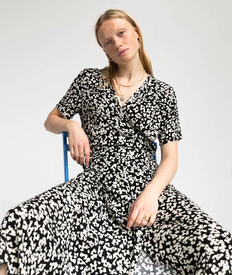 KAUF DICH GLüCKLICH Kleid gemustert