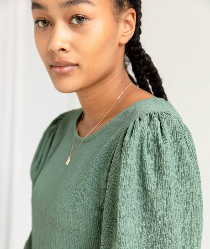 KAUF DICH GLüCKLICH Kleid Sage Grün