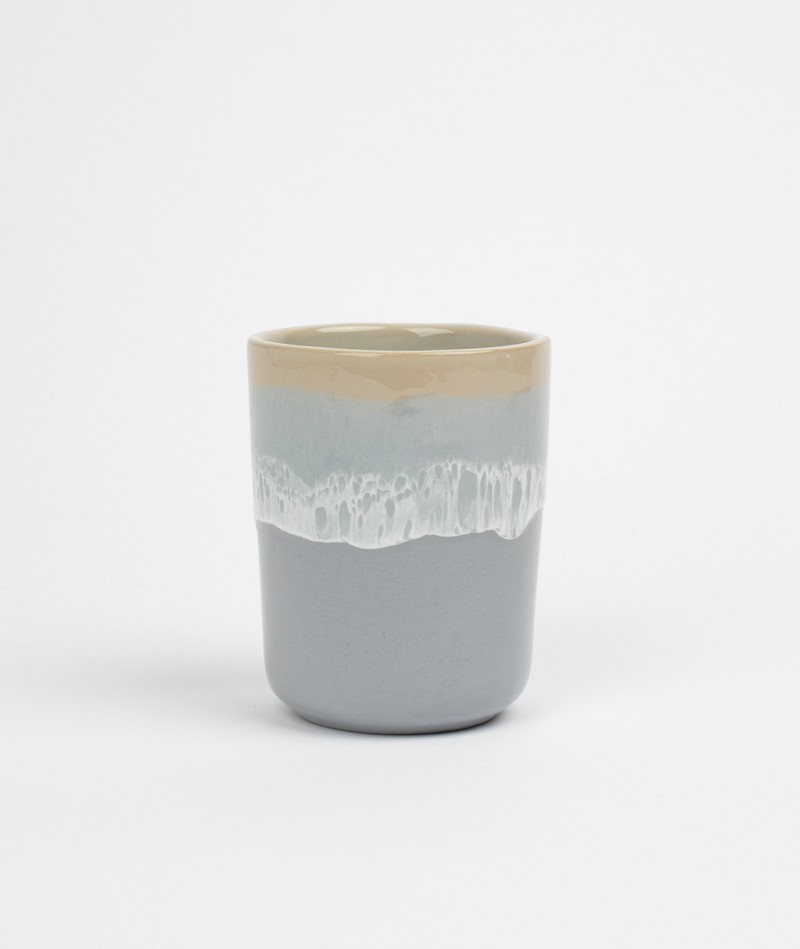 KAUF DICH GLüCKLICH Large Cup Grau