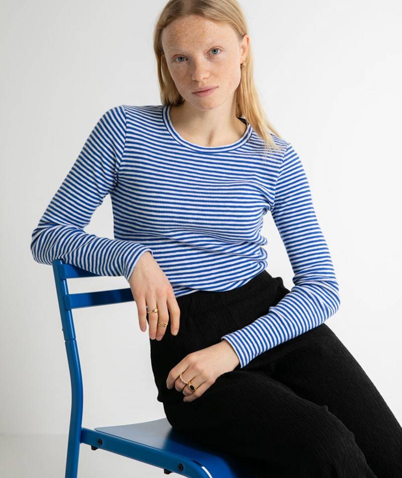 KAUF DICH GLüCKLICH Longsleeve gemustert