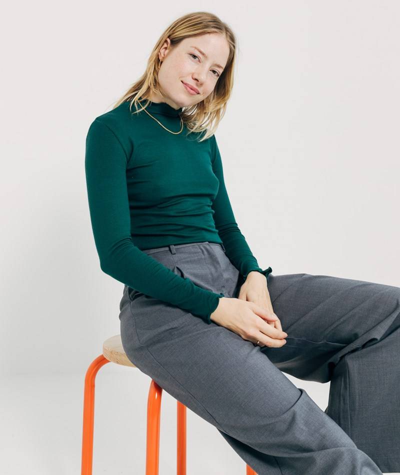 KAUF DICH GLüCKLICH Longsleeve Grün