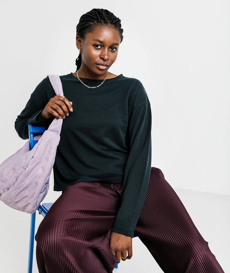 KAUF DICH GLüCKLICH Longsleeve Schwarz