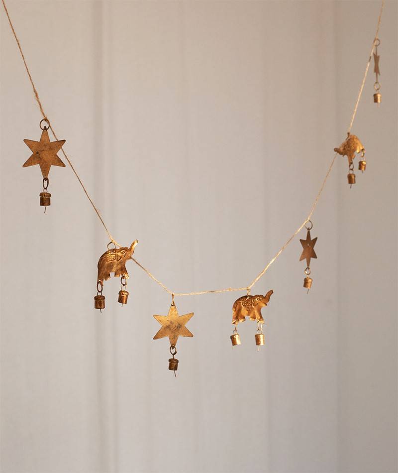 Kauf Dich Glücklich MADAM STOLTZ Girlande gold