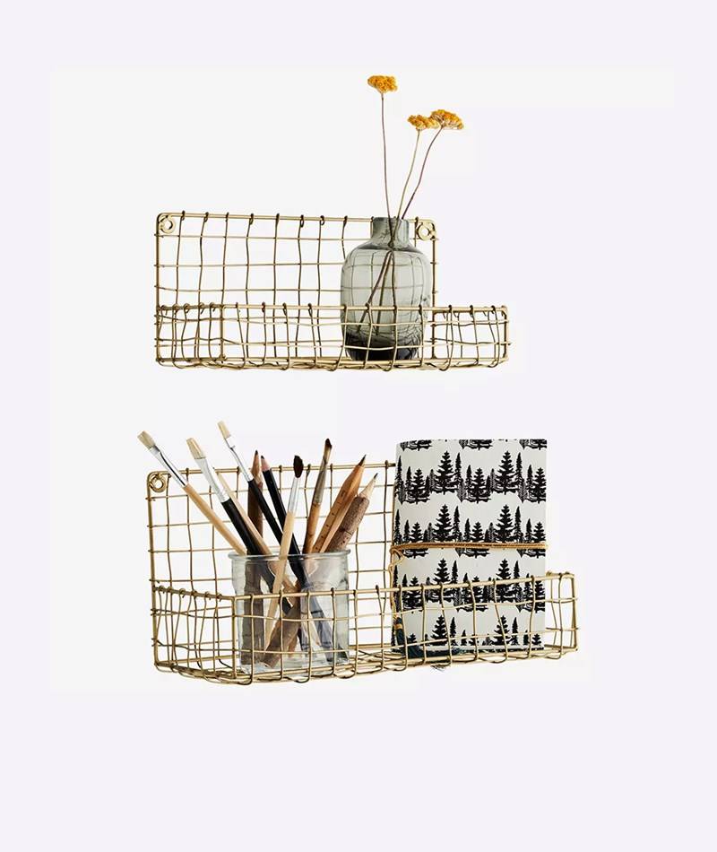 Kauf Dich Glücklich MADAM STOLTZ Regal Set Gold