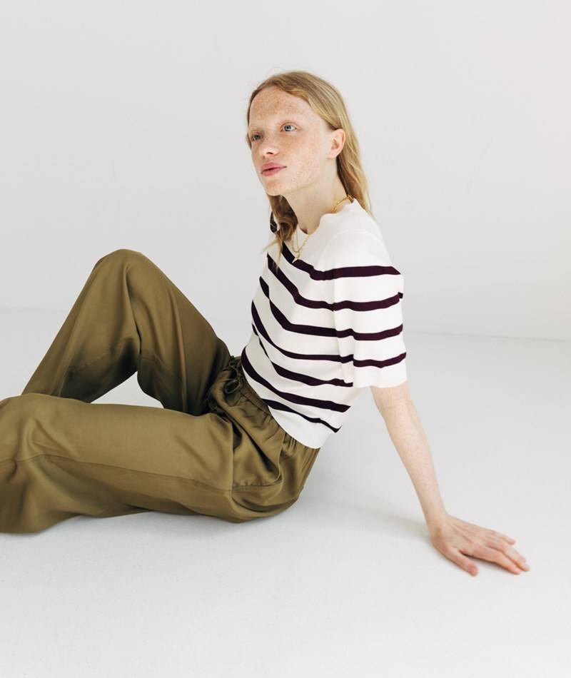 Kauf Dich Glücklich MBYM Carla-M T-Shirt gemustert