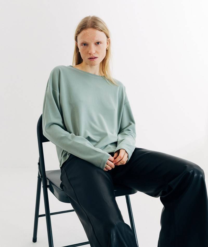 Kauf Dich Glücklich MBYM Longsleeve Perseus-M Grün