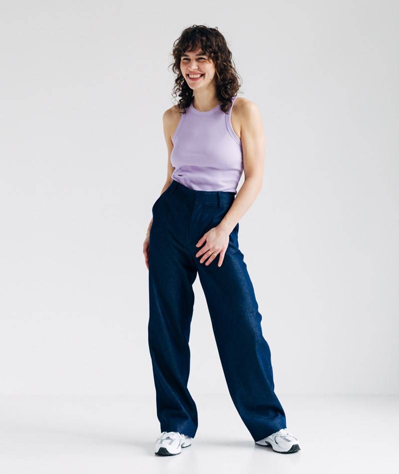 Kauf Dich Glücklich MBYM Madelyn-M Hose Blau