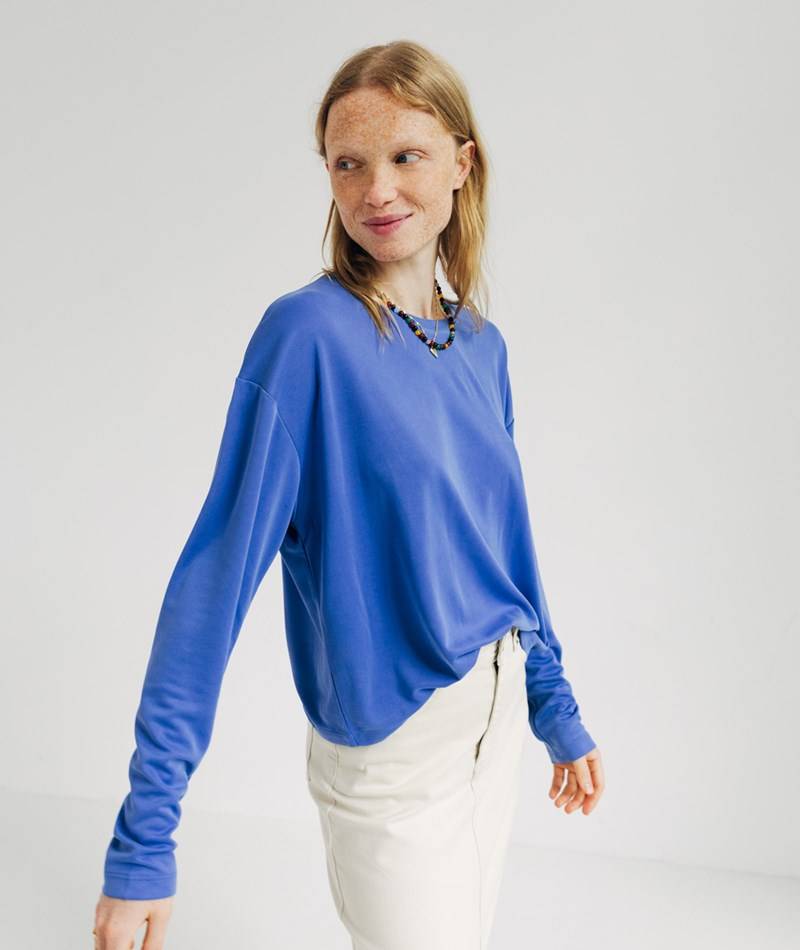 Kauf Dich Glücklich MBYM Perseus-M Longsleeve Blau