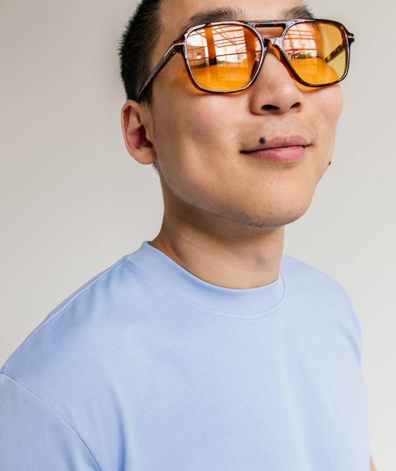 Kauf Dich Glücklich MINIMUM Aarhus T-Shirt Blau