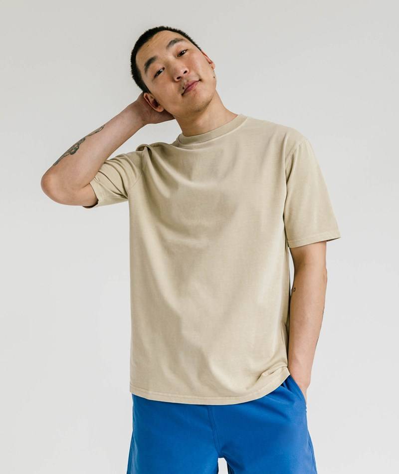 Kauf Dich Glücklich MINIMUM Lono T-Shirt Beige