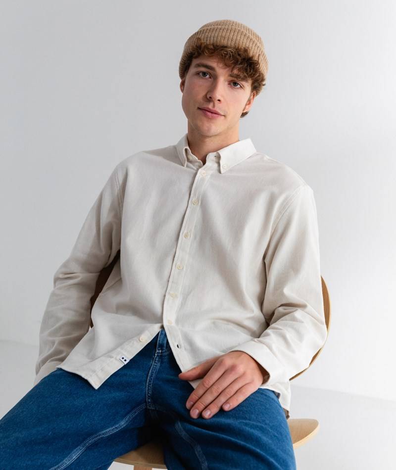 Kauf Dich Glücklich MINIMUM Waynes Hemd Beige