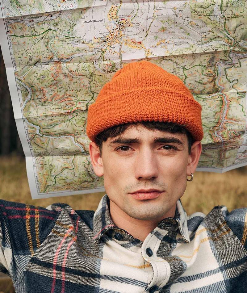 KAUF DICH GLüCKLICH Mütze Burnt Orange