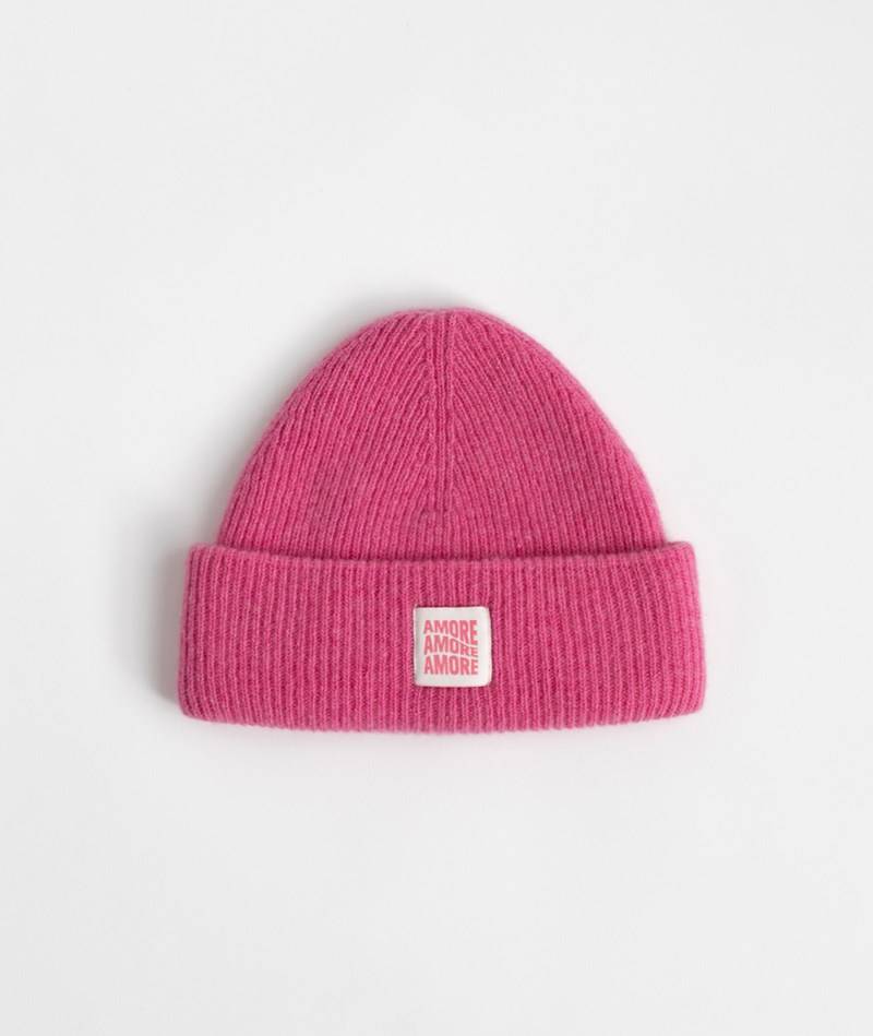 KAUF DICH GLüCKLICH Mütze Pink