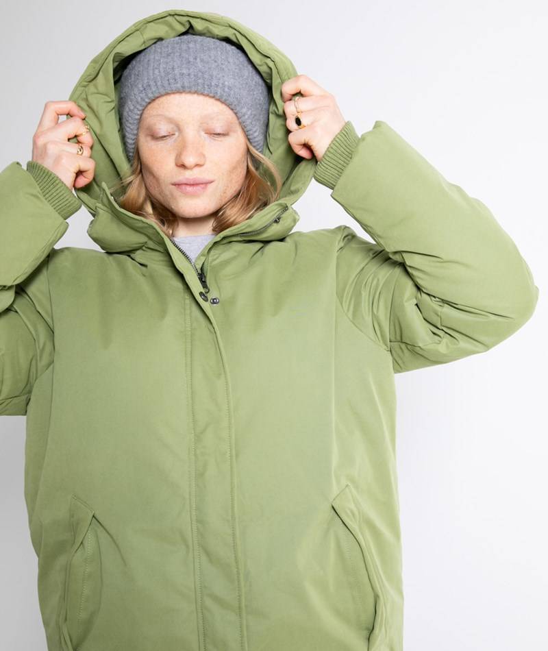 Kauf Dich Glücklich NEO NOIR Raven Mantel Grün