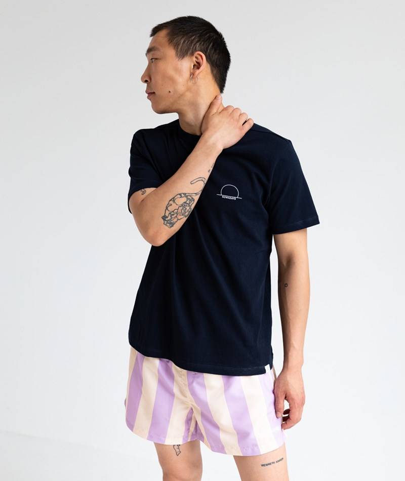 Kauf Dich Glücklich NOWADAYS Open End T-Shirt Blau