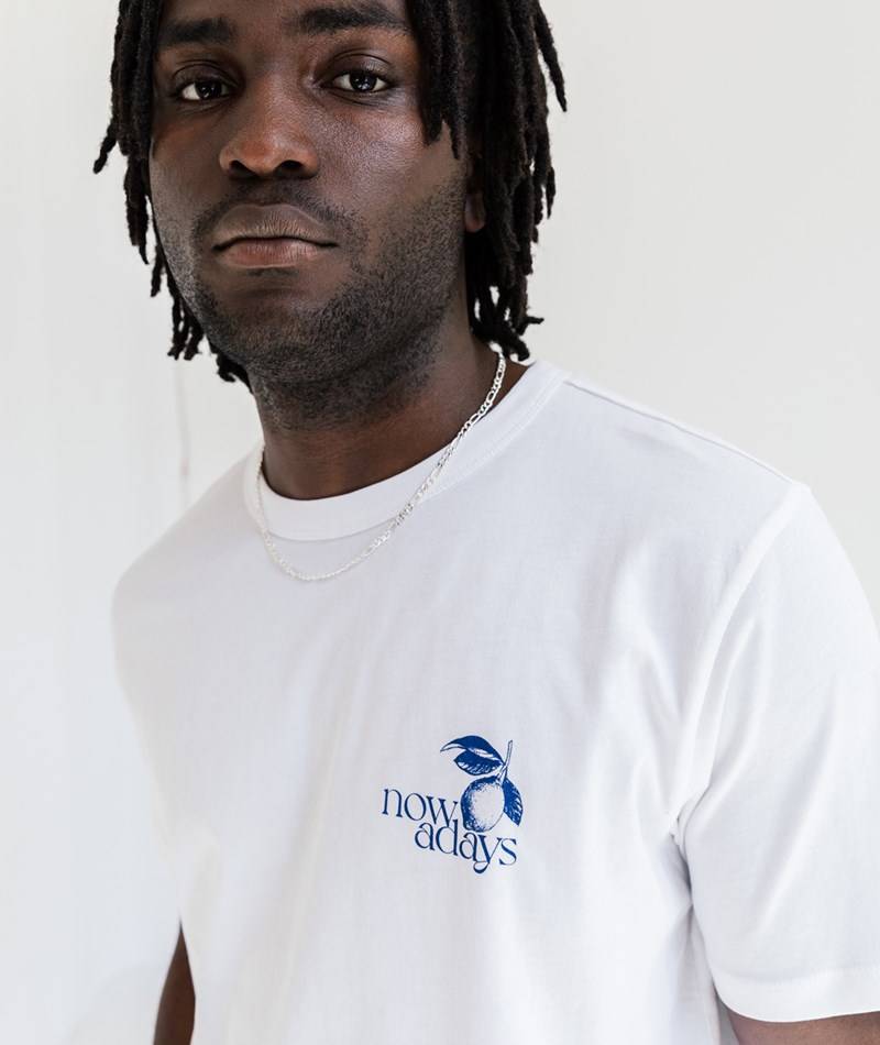 Kauf Dich Glücklich NOWADAYS Print T-Shirt Weiü