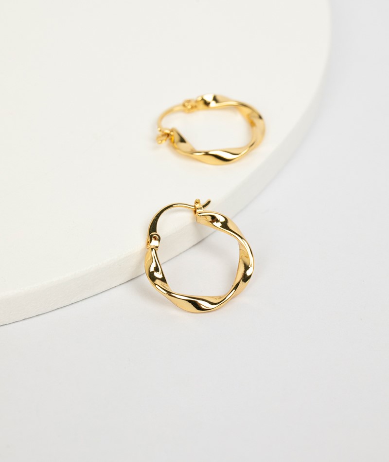 KAUF DICH GLüCKLICH Ohrring Gold