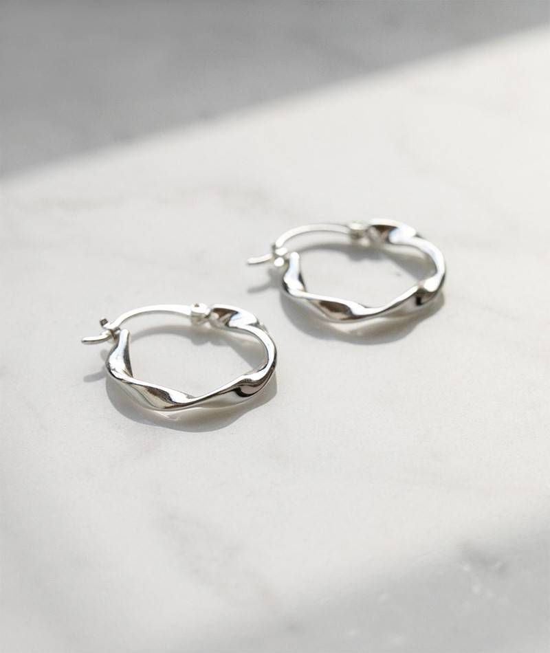 KAUF DICH GLüCKLICH Ohrring Silber