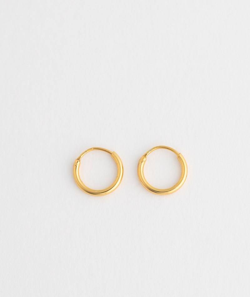 KAUF DICH GLüCKLICH Ohrringe (11 mm) Gold