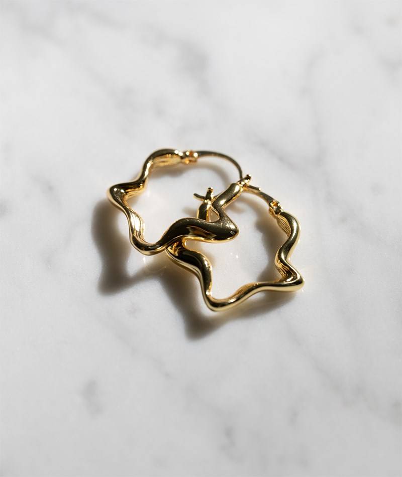 KAUF DICH GLüCKLICH Ohrringe Gold