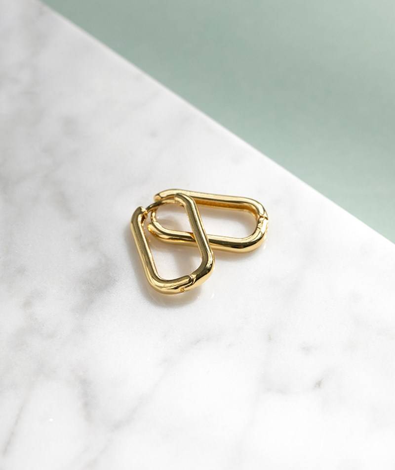 KAUF DICH GLüCKLICH Ohrringe Gold