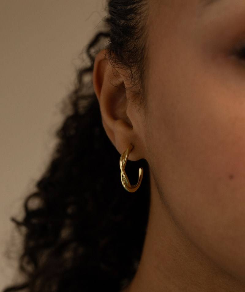 KAUF DICH GLüCKLICH Ohrringe Gold