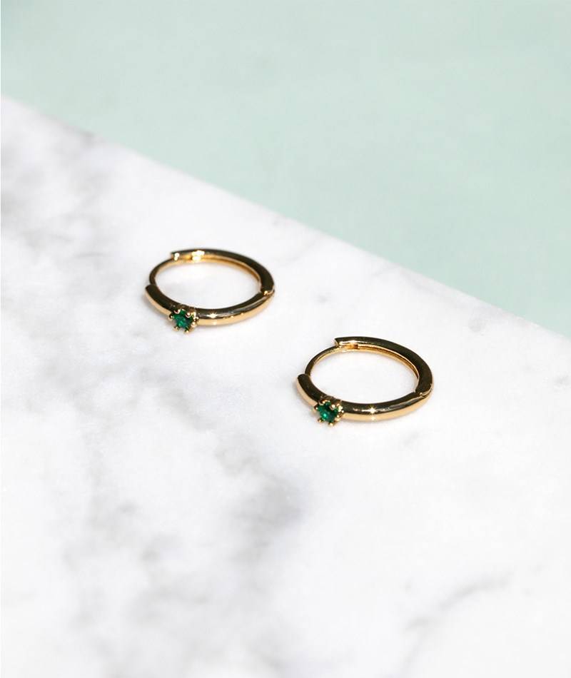 KAUF DICH GLüCKLICH Ohrringe Gold