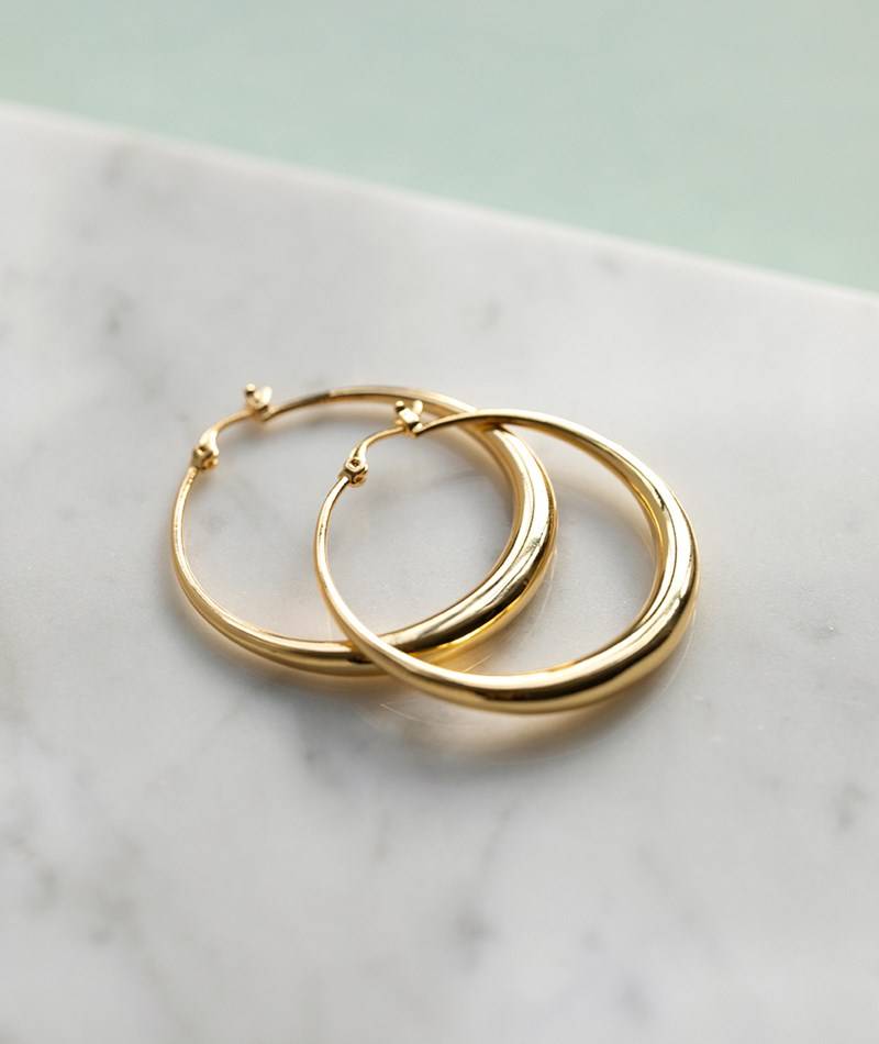 KAUF DICH GLüCKLICH Ohrringe Gold