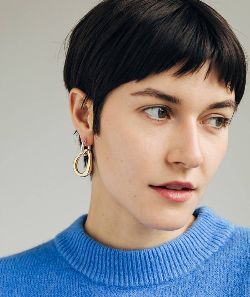 KAUF DICH GLüCKLICH Ohrringe Gold/Silber