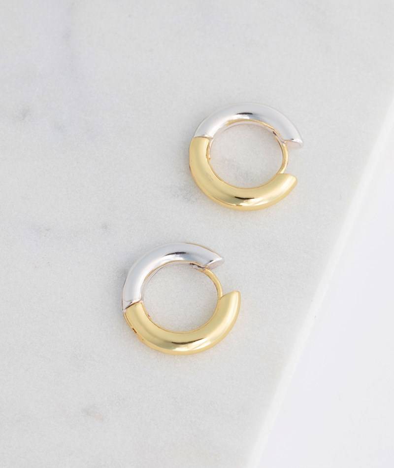 KAUF DICH GLüCKLICH Ohrringe Gold/Silber