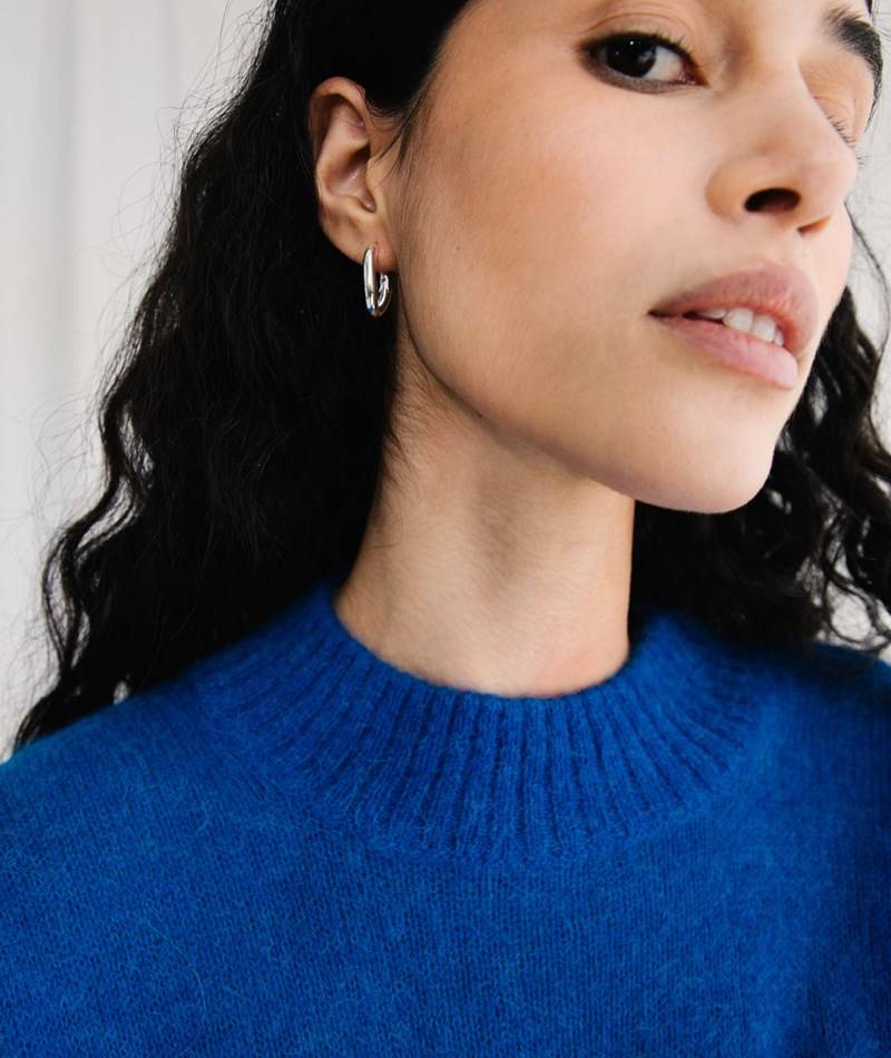 KAUF DICH GLüCKLICH Ohrringe Silber