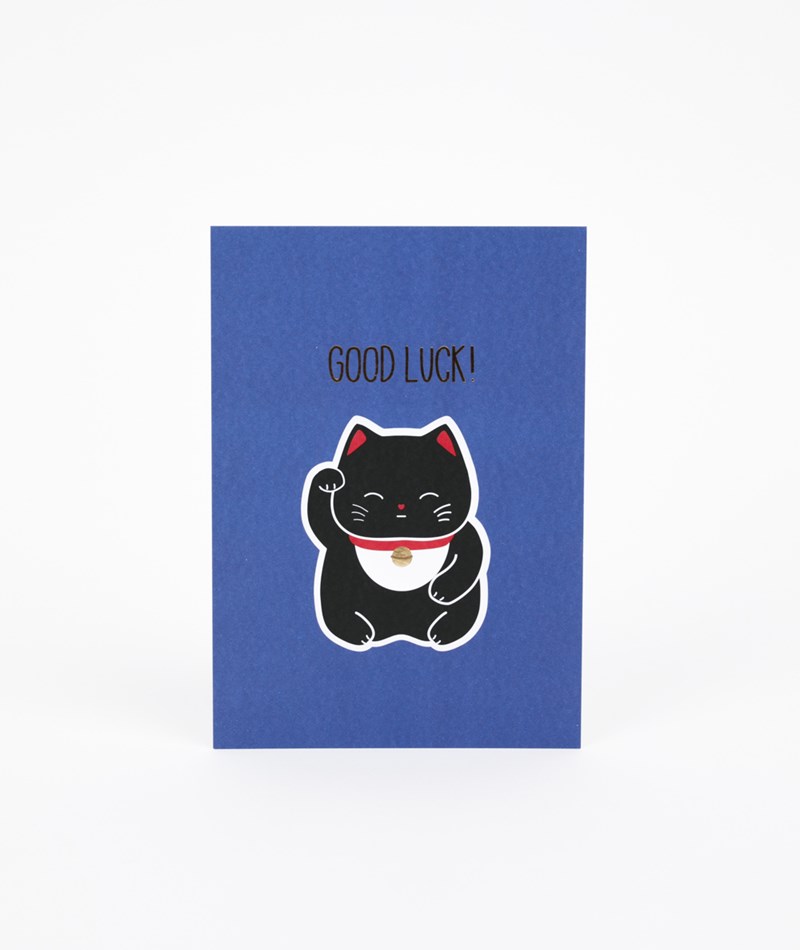 KAUF DICH GLüCKLICH Postkarte A6 Good Luck mehrfarbig