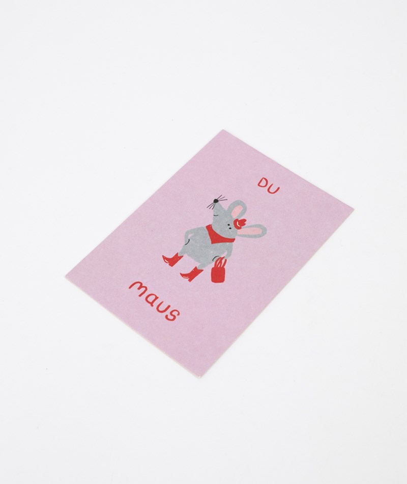 KAUF DICH GLüCKLICH Postkarte DuMaus