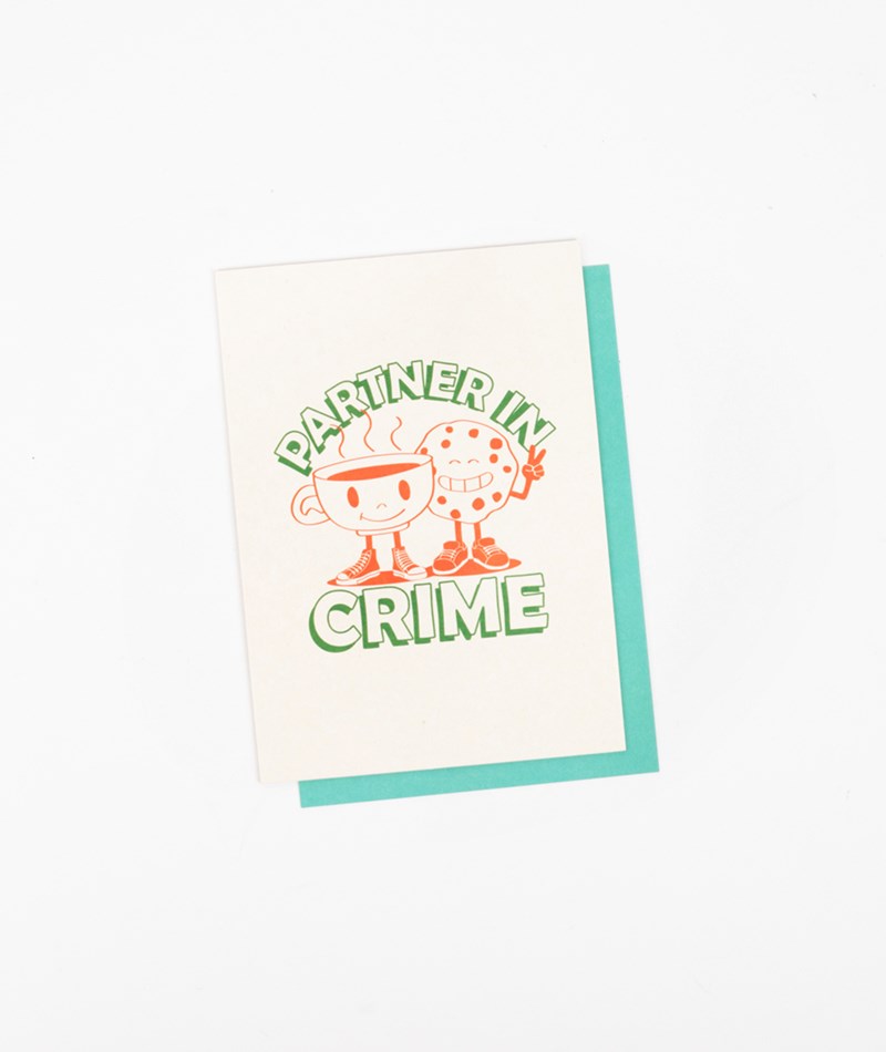 KAUF DICH GLüCKLICH Postkarte Partner in